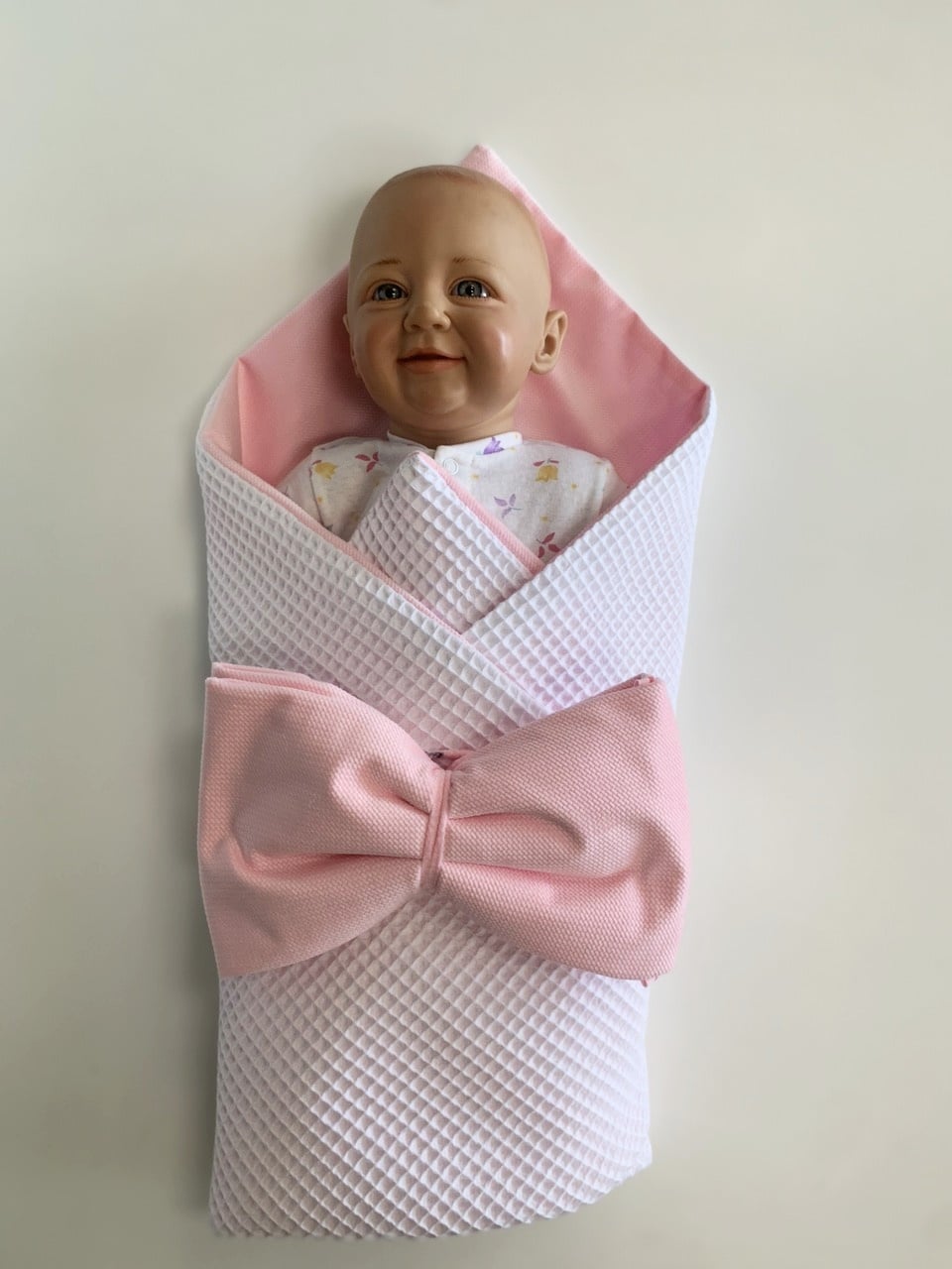 Двулицева Пелена За Изписване "прегърни Ме" + Панделка Пролет Лято Pink Grey Galix