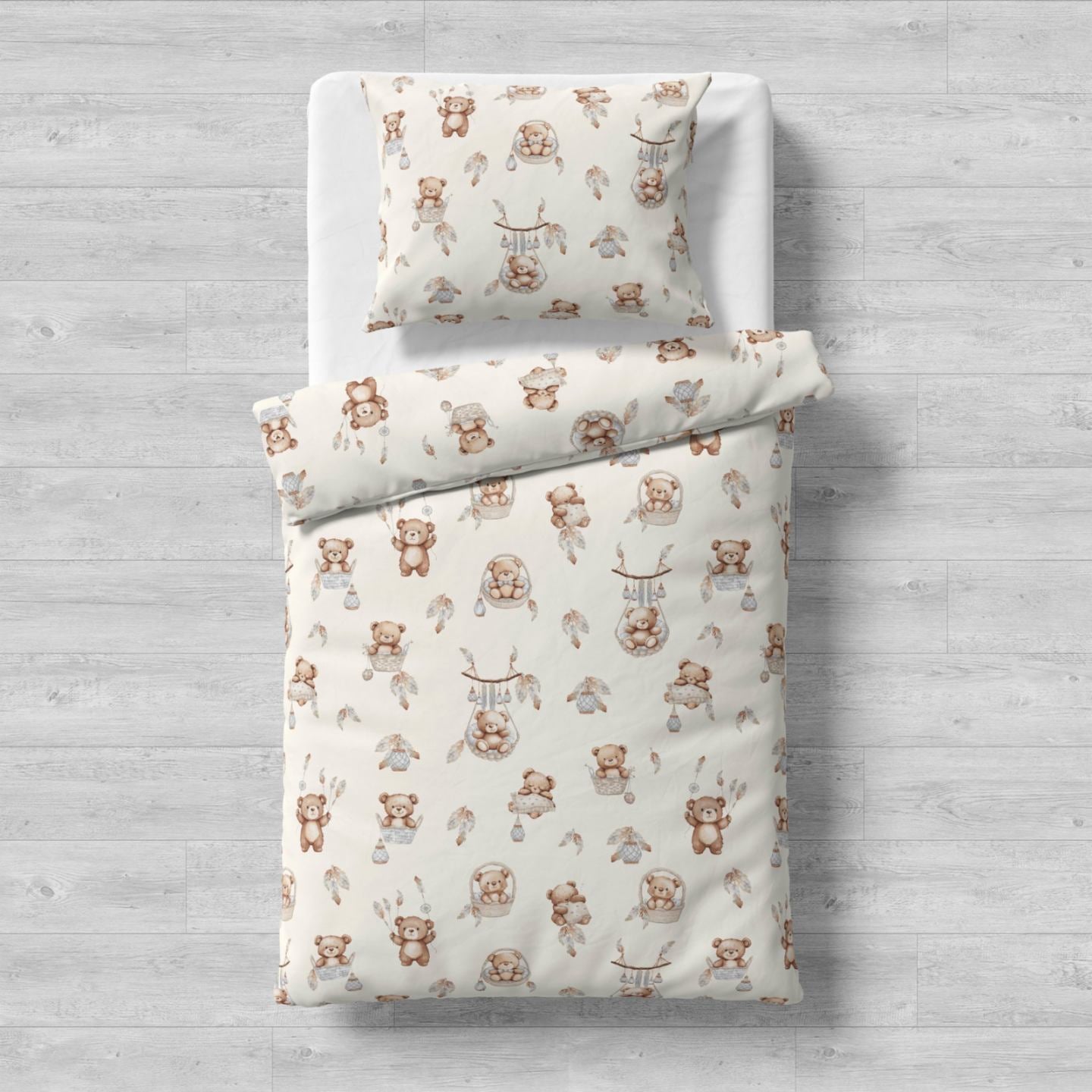 Детски Спален Комплект Розов Сънливко 3 Части Galix