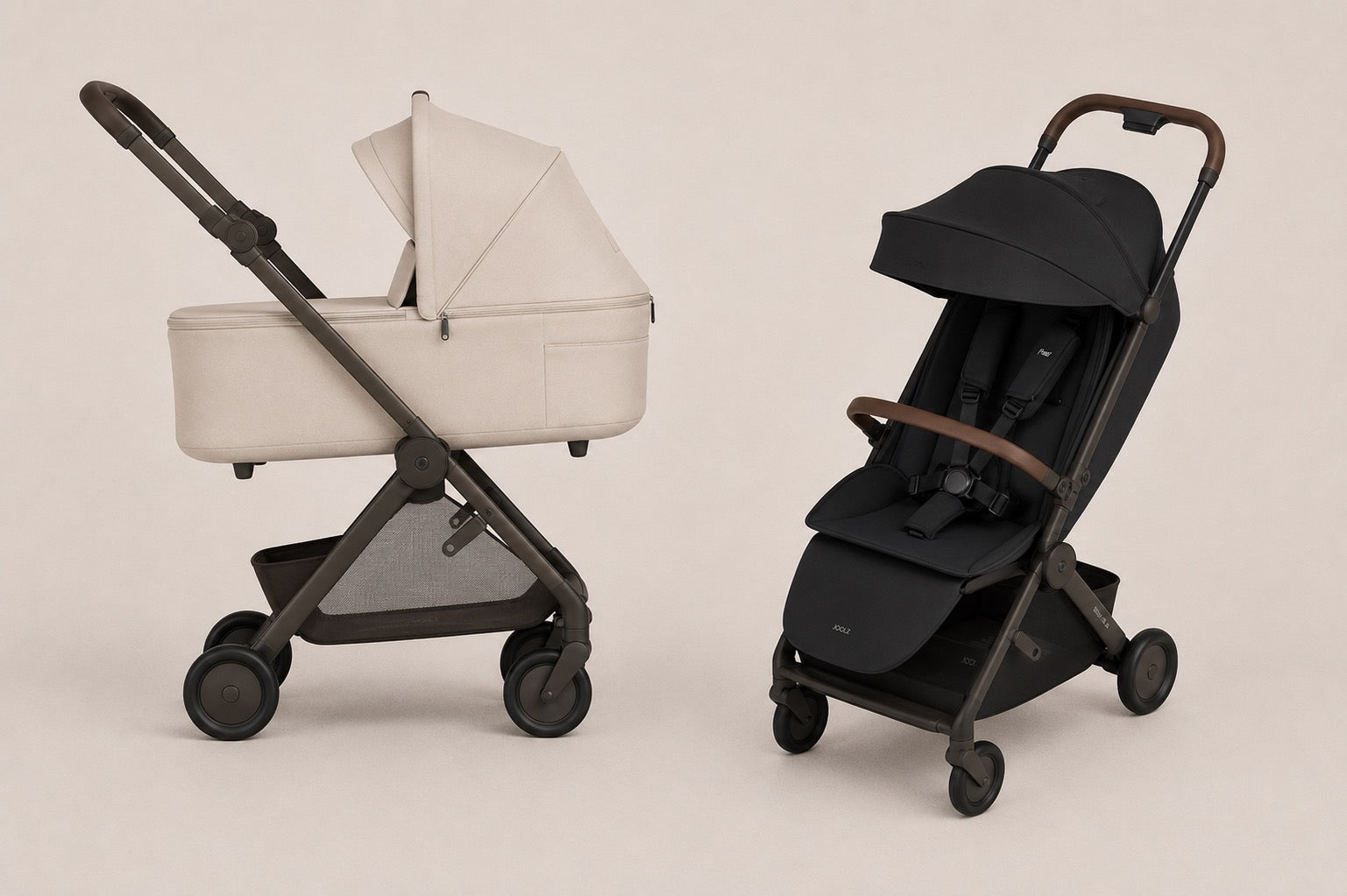 Air Q Бебешка Количка 2 В 1 Vanille Combo Vanille + Muna Anex