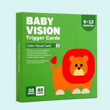 Визуални Стимулации Бебешки Карти 6 12 Месеца Smartbaby