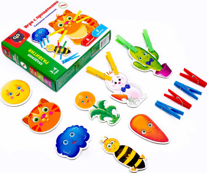 Настолна Игра С Щипки Смешна Компания18X21X5