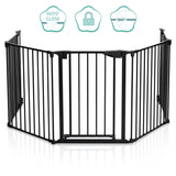 Perete despărțitor combinat Fillikid WL-05-06 – Negru