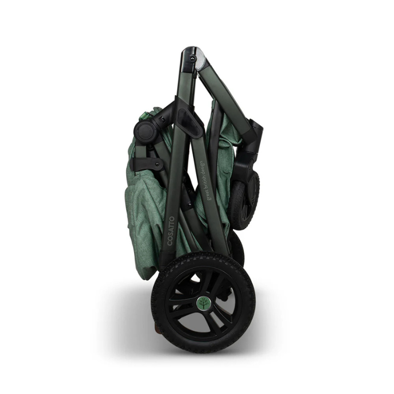 Ct5625 Wow 3 Бебешка Количка Meadow + Ct6087 Acorn Recline Столче За Кола + Ct6005 База Cosatto