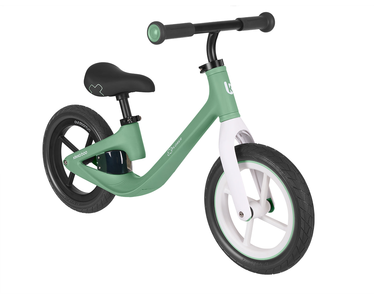 Колело Баланс Xplorer Green Kikkaboo