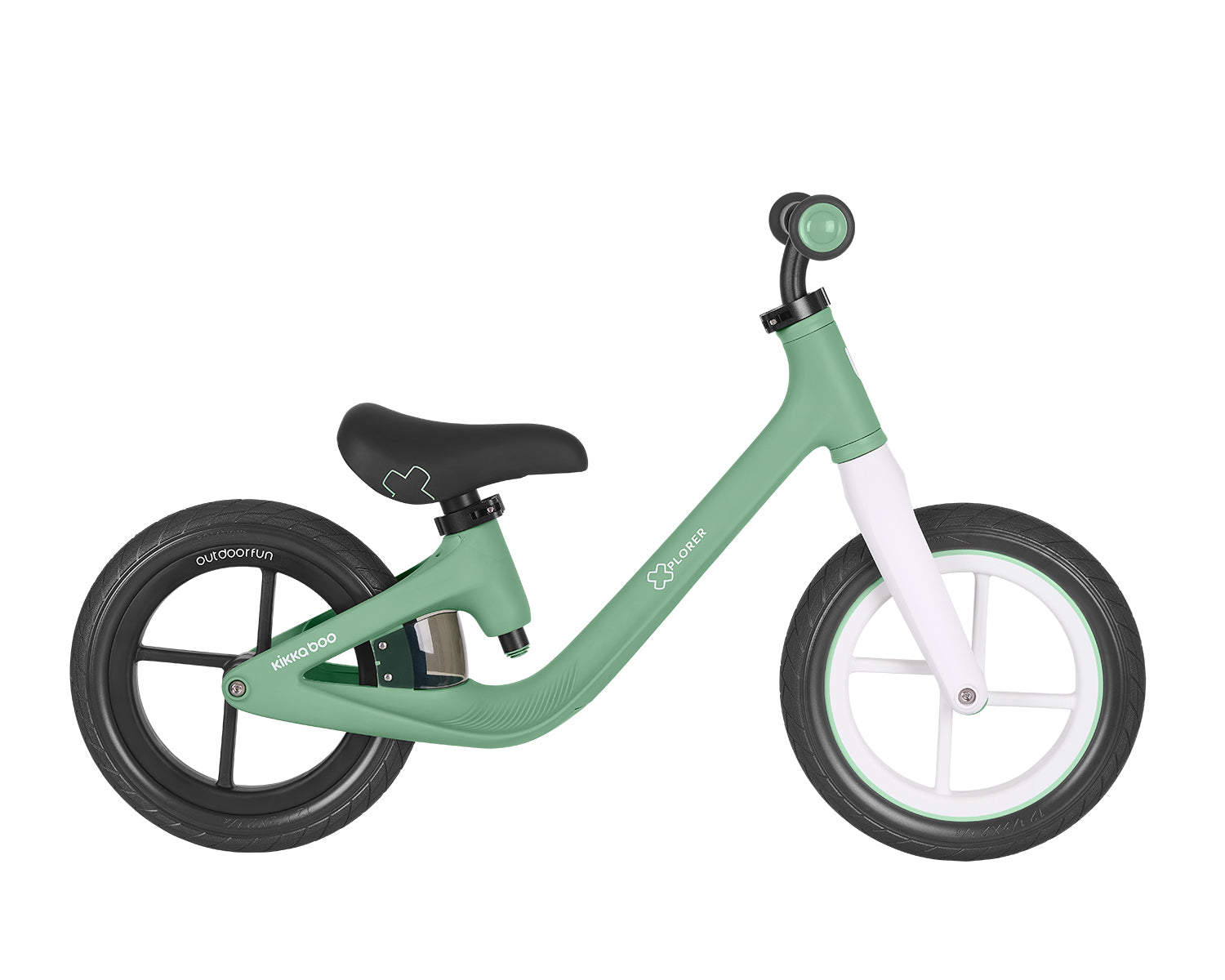 Колело Баланс Xplorer Green Kikkaboo