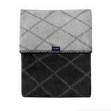 Памучно Бебешко Одеяло 75x100 См Chequered Graphite With Gray Zaffiro