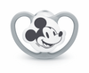 Nuk Биберон Залъгалка Силикон 6-18 Мес. 1Бр Space Mickey+ Box - Сив