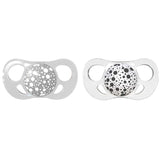 Залъгалки За Бебета Twistshake 2 Бр. 6+ Месеца Сива И Бяла --- BebeMama