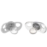 Залъгалки За Бебета Twistshake 2 Бр. 6+ Месеца Сива И Бяла --- BebeMama