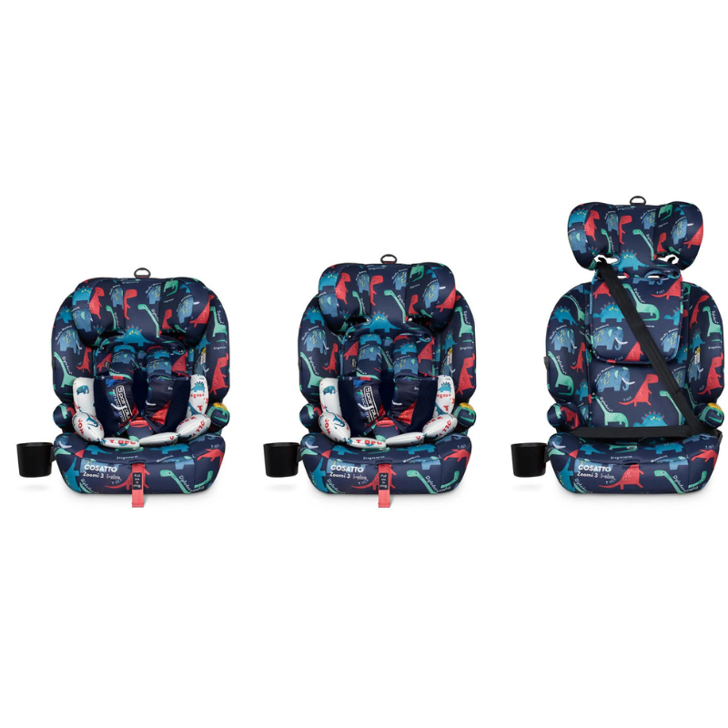 Cosatto Ct5825 Zoomi 3 I-Size D este pentru scaunul auto cu dinozauri