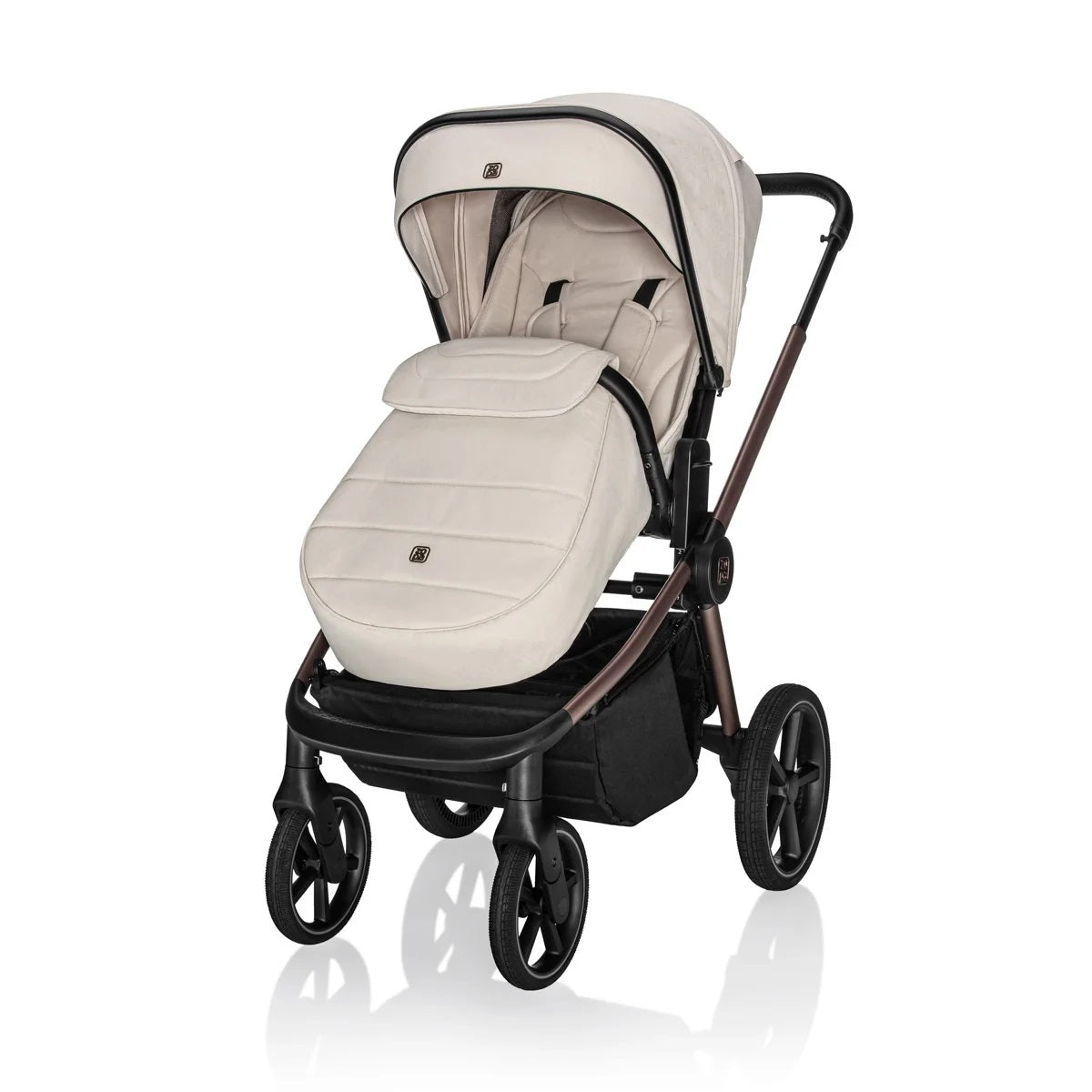 Бебешка Количка Move Cross 5x Quartz Beige Zopa