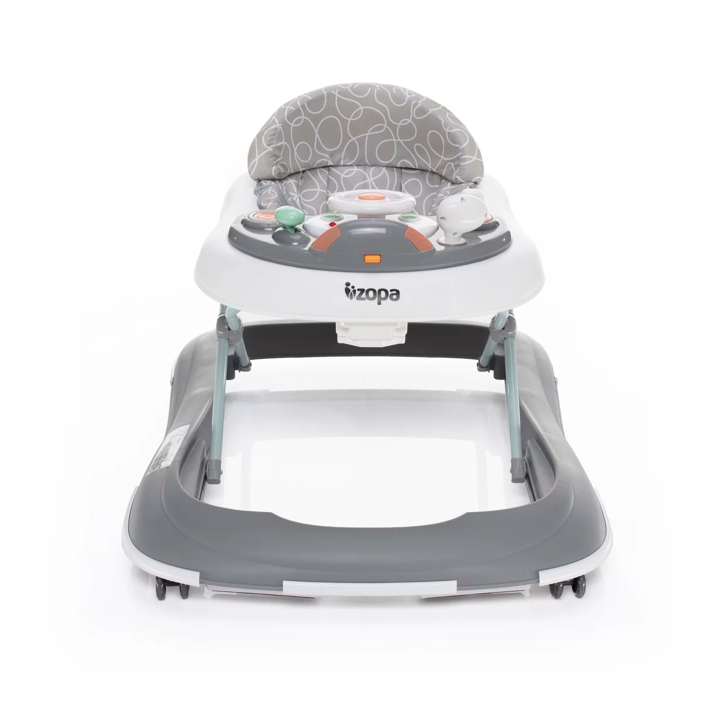 Бебешка Проходилка Fiesta Grey White Zopa