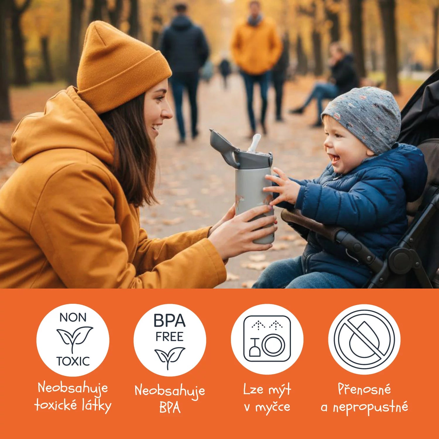 Бебешки Термос Sport С Накрайник 400 Мл. Safari Zopa