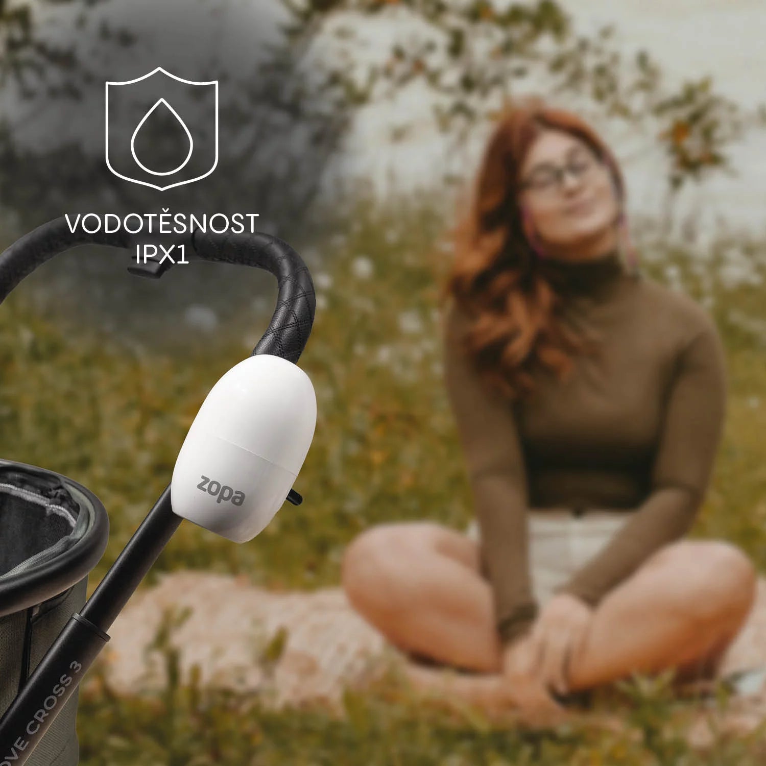 Бебешко Люлеещо Устройство За Количка Eggy White Zopa