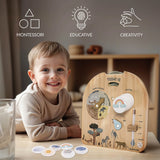Дървена Образователна Играчка Сезони Zopa
