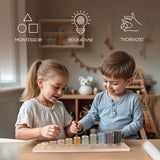 Дървена Монтесори Играчка Counting Zopa
