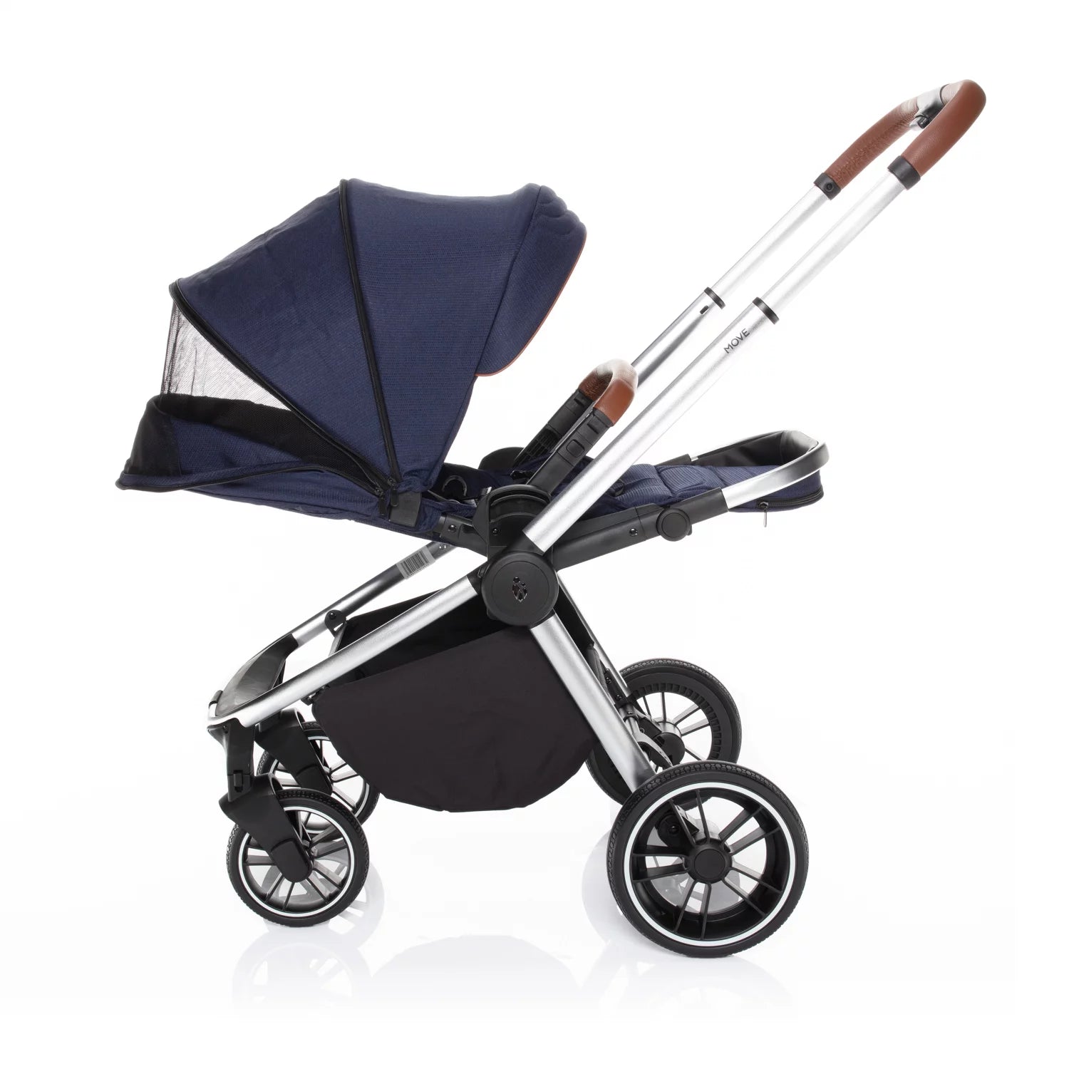 Детска Количка 2 В 1 Move Sky Blue Silver Zopa