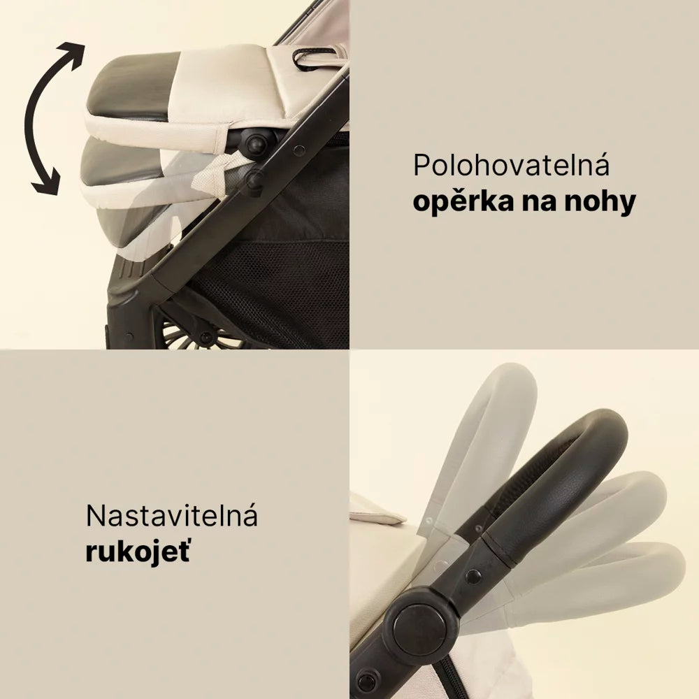 Детска Лятна Количка Moya Ivory Beige Zopa