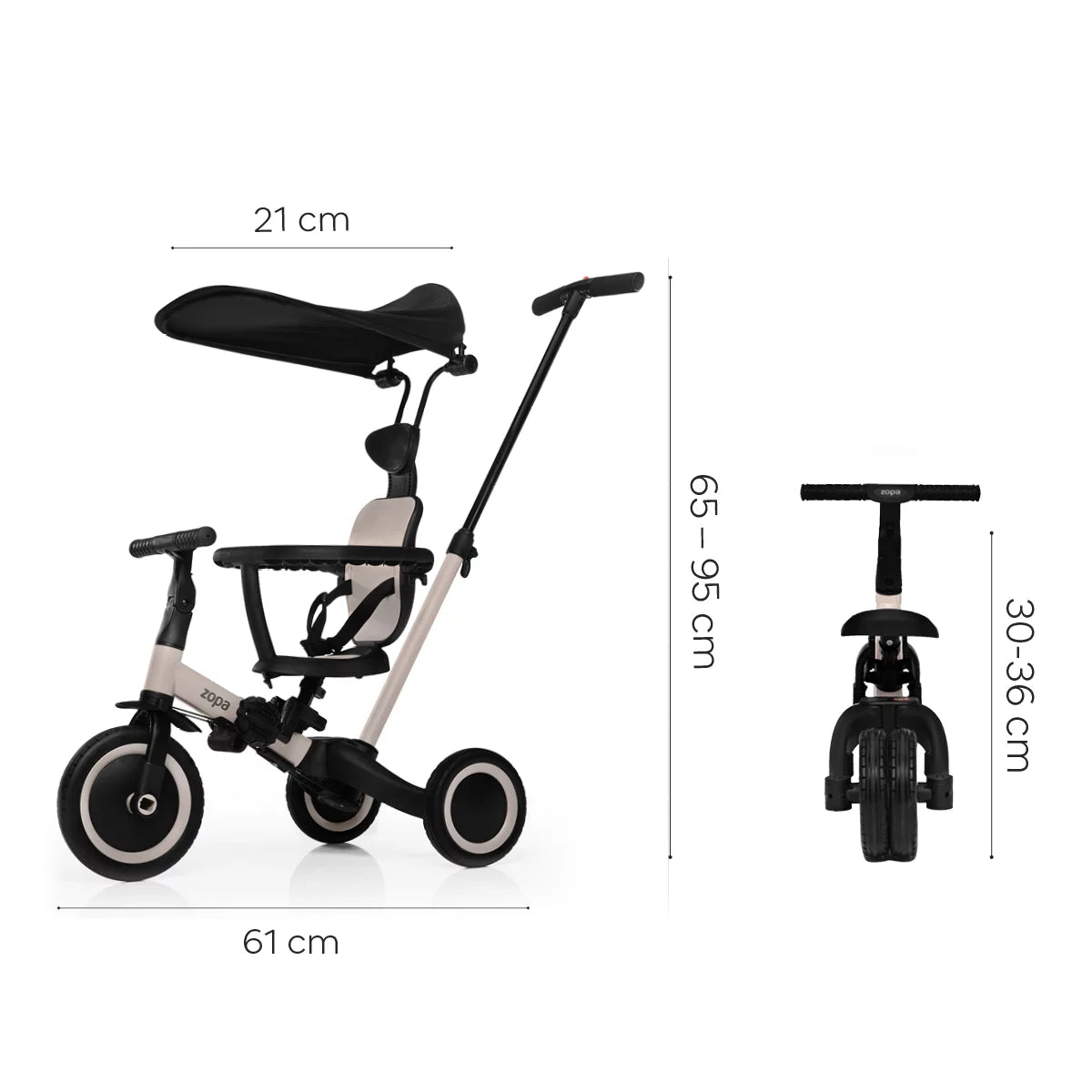 Детска Триколка Razor Pro 6в1 Boss Grey Zopa