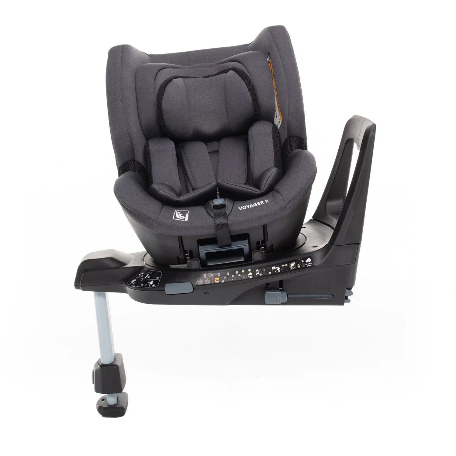 Детско Столче За Кола С Основа Voyager 2 (40 105см) Night Black Zopa