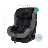 Детско Столче За Кола Verso R129 (40 105см) Foggy Grey Zopa