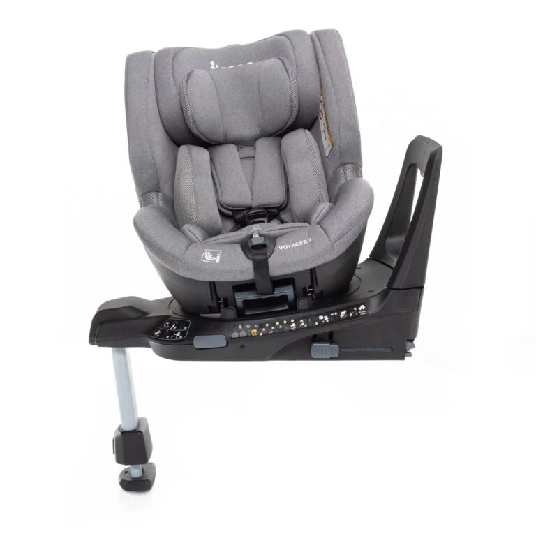Детско Столче За Кола С Основа Voyager 2 (40 105см) Silver Grey Zopa