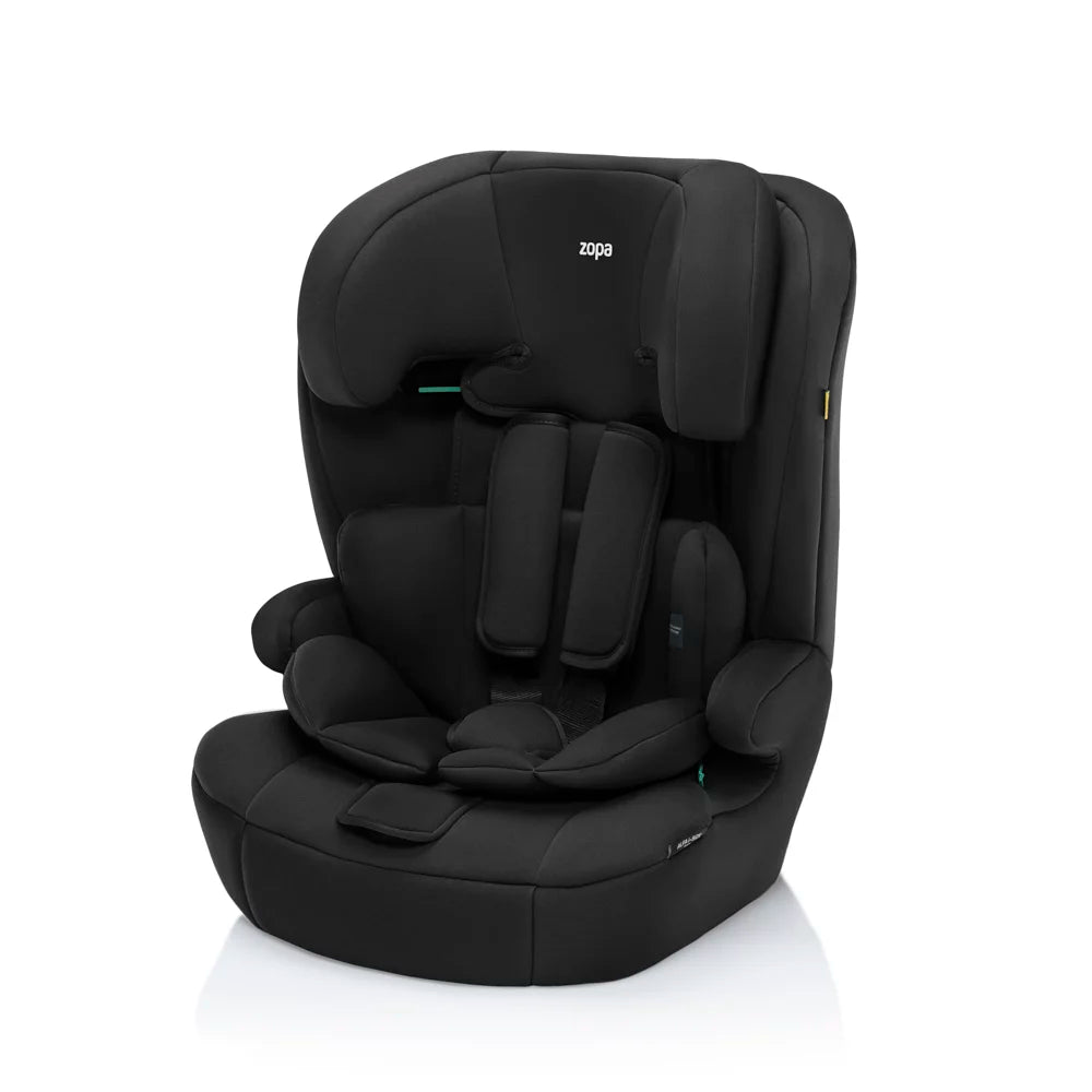 Детско Столче За Кола Alfa (76 150см) I Size Isofix Black Zopa
