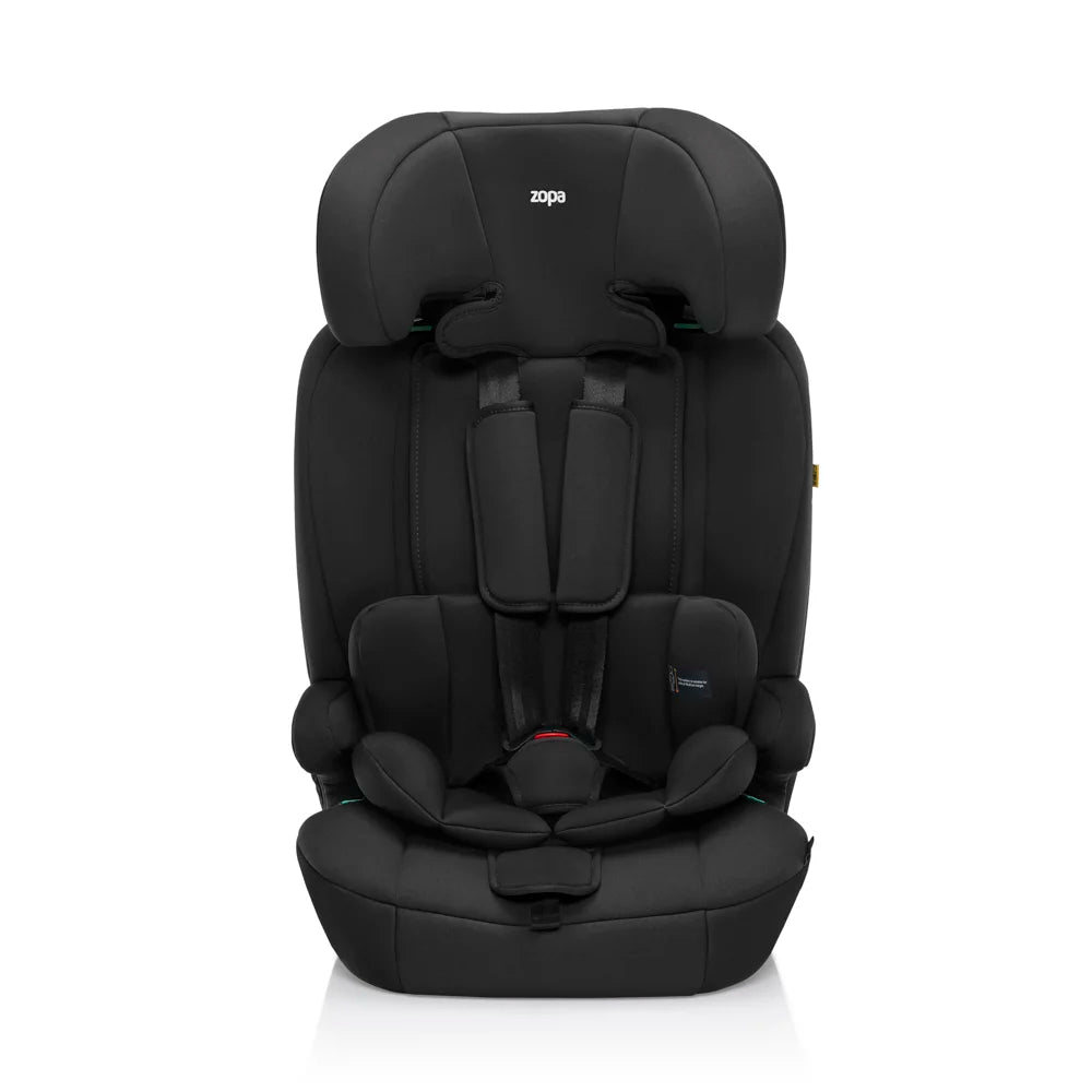 Детско Столче За Кола Alfa (76 150см) I Size Isofix Black Zopa