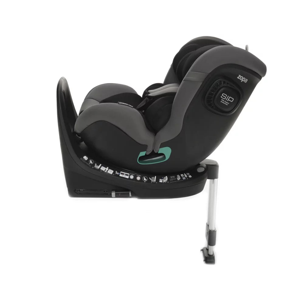 Детско Столче За Кола С Основа Voyager Maxi (40 135см) Silver Gray Zopa