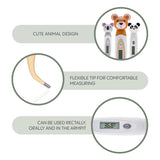 Дигитален Термометър С Гъвкав Връх Bear Zopa