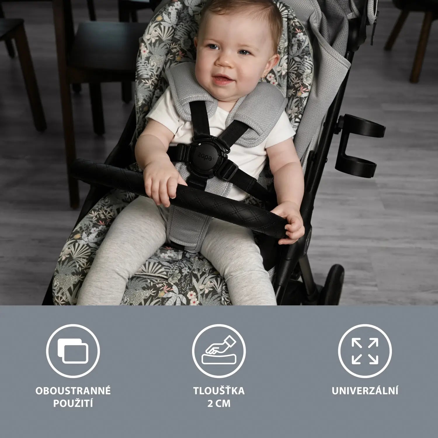 Дишаща Подложка Breeze За Количка Sailor Blue Zopa