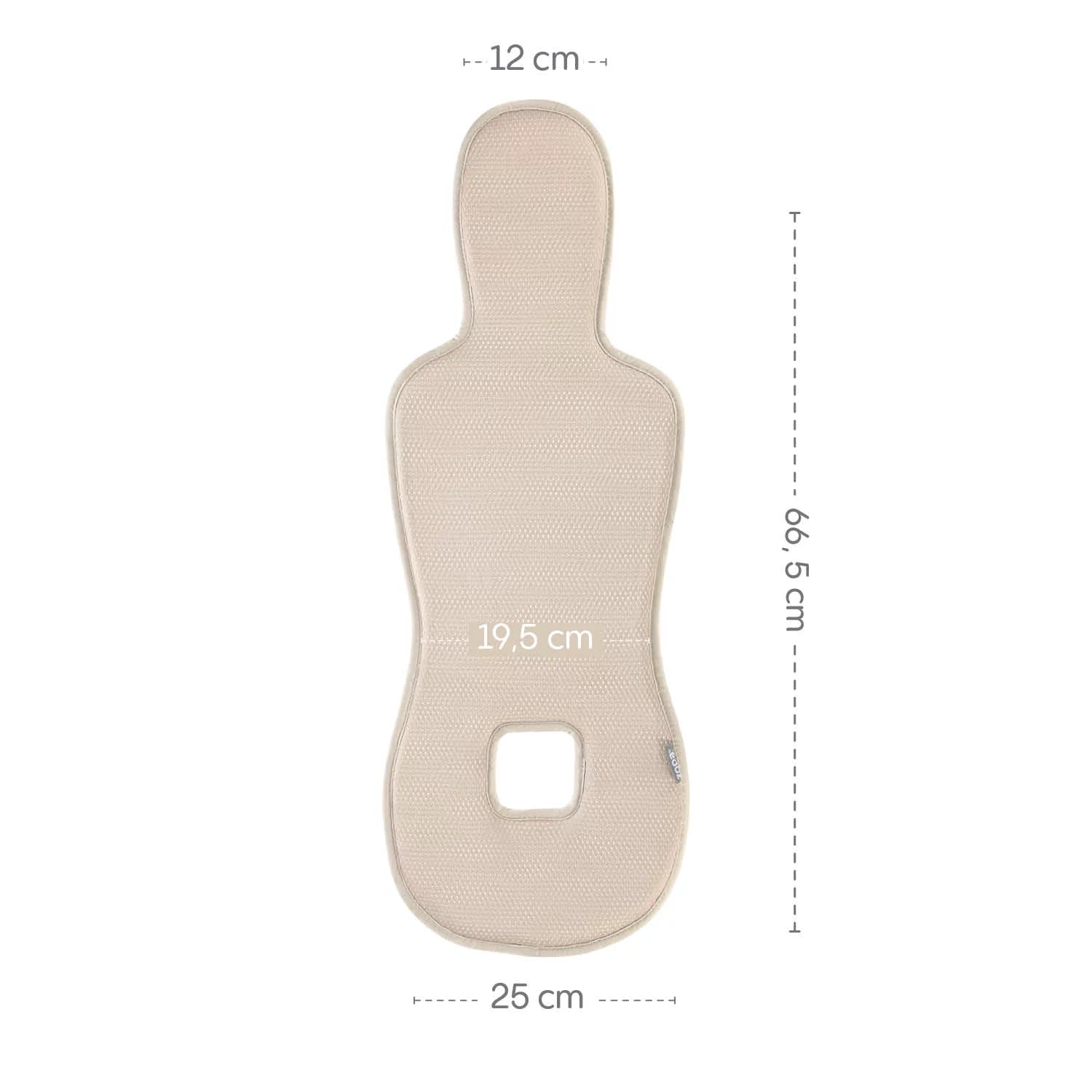 Дишаща Подложка Breeze За Столче За Кола От Група 0+ Toffee Brown Zopa