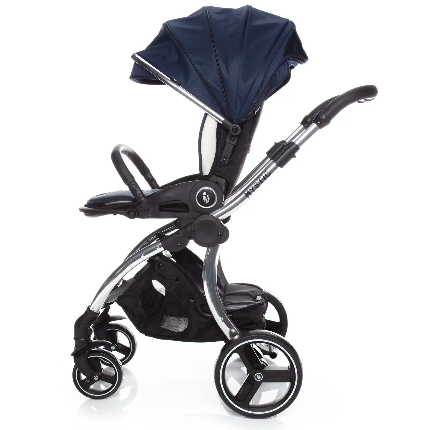 Комбинирана Количка 2 В 1 Mystic Royal Blue Silver Zopa