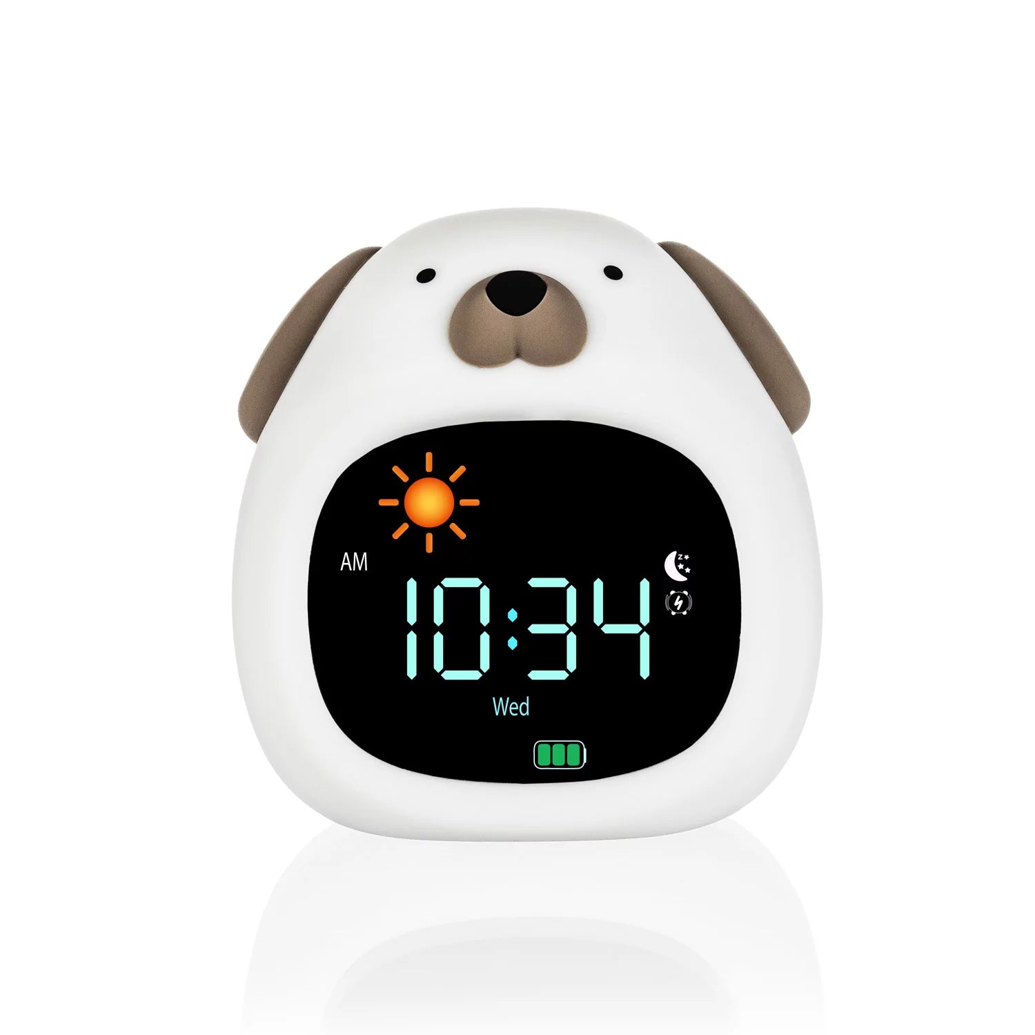 Нощна Лампа Часовник И Аларма Dog Zopa