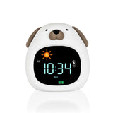 Нощна Лампа Часовник И Аларма Dog Zopa