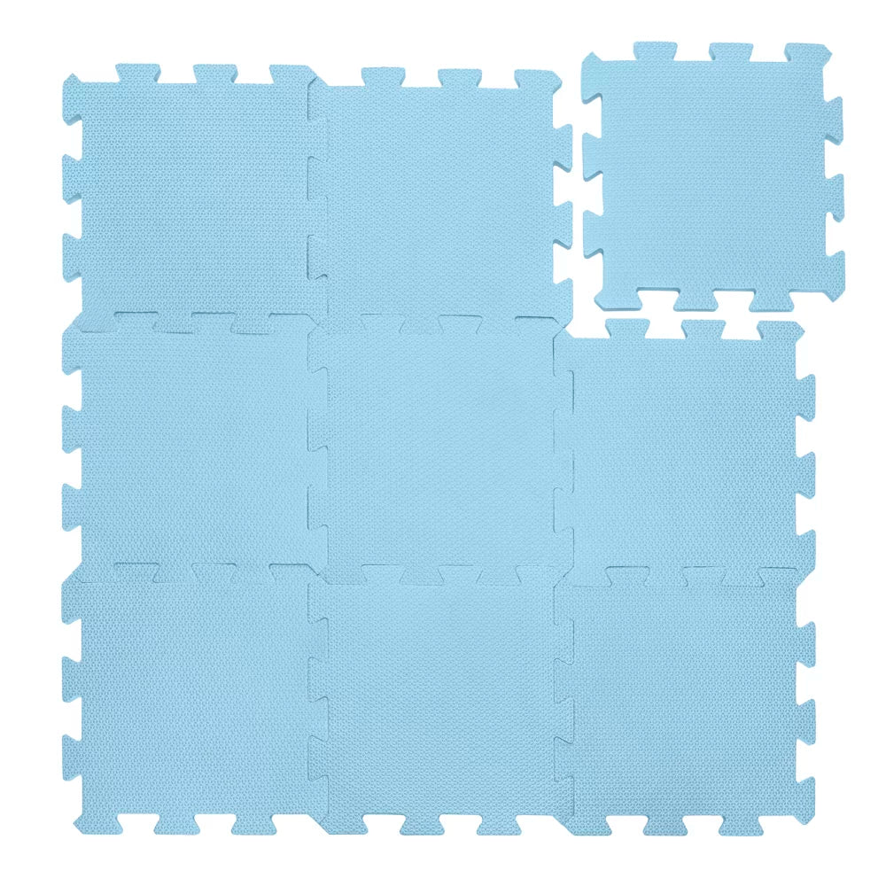 Подложка За Под От Пяна Puzzle 30x30 См. Floral Blue Zopa