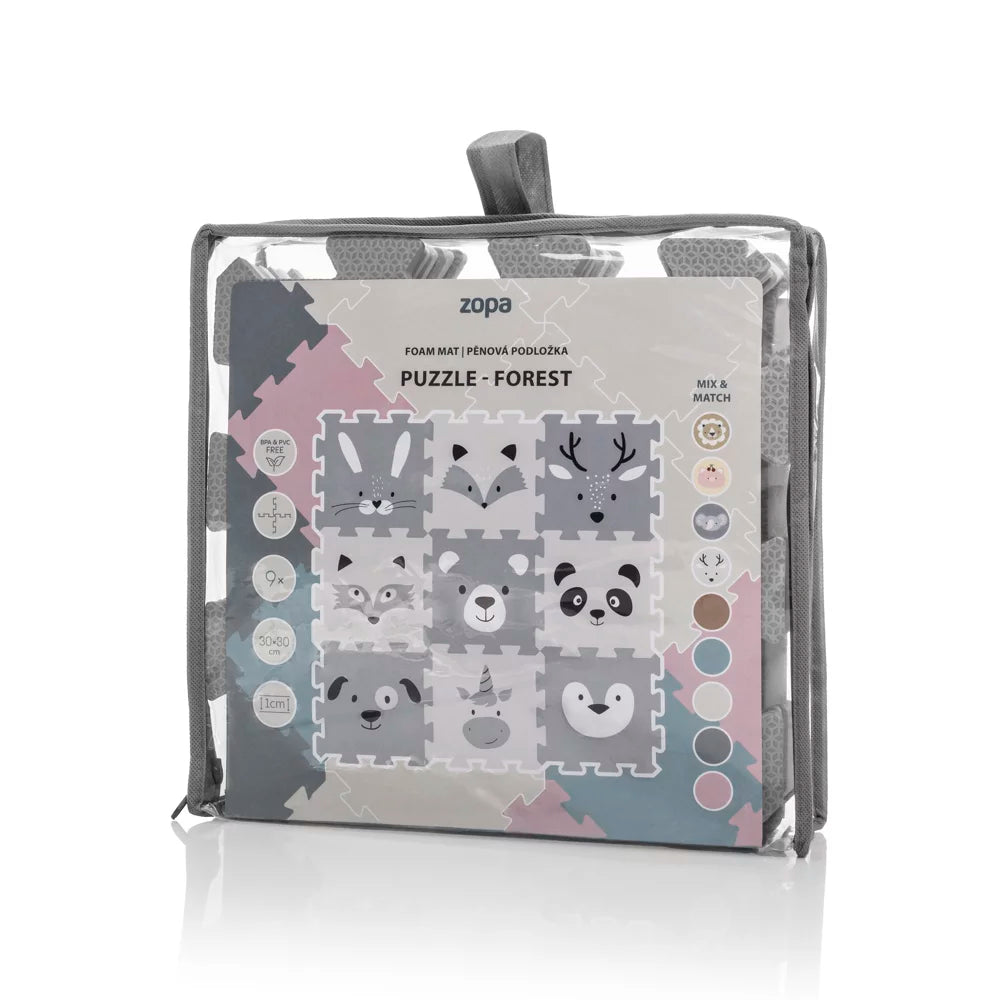 Подложка За Под От Пяна Puzzle 30x30 См. Forest Zopa