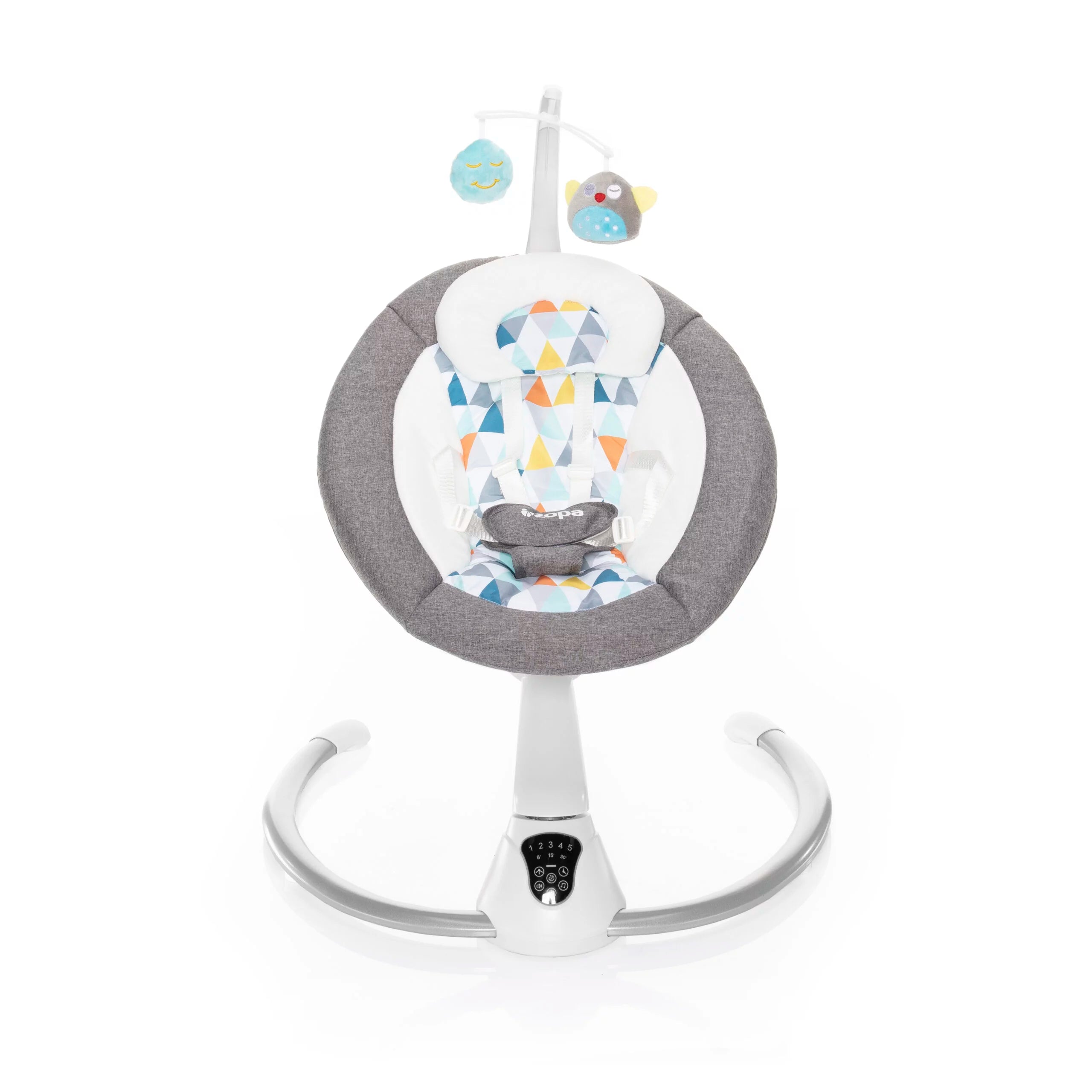 Шезлонг Lullaby Triangle Grey Zopa