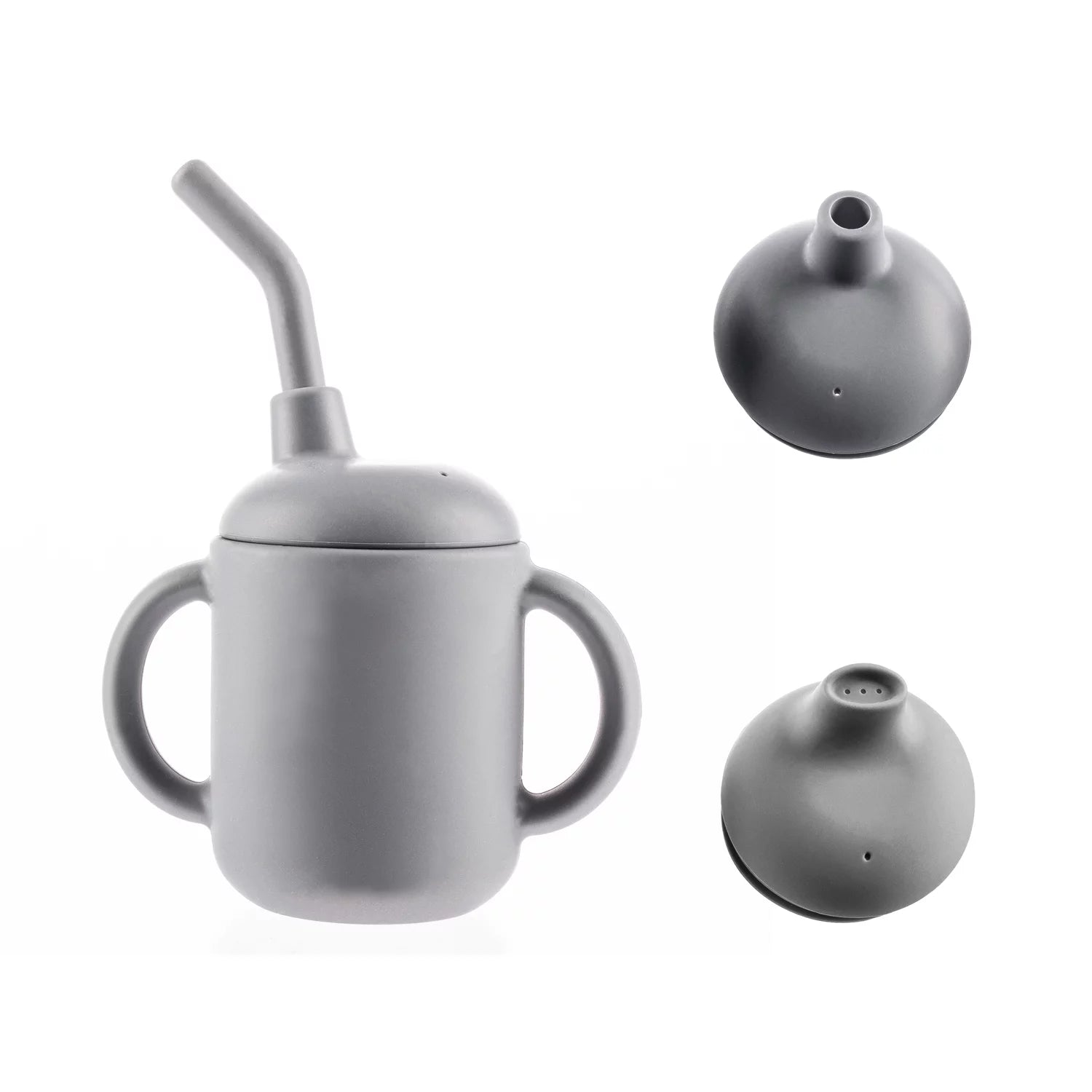 Силиконова Чаша 2в1 Dove Grey Zopa