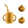 Силиконова Чаша 2в1 Mustard Yellow Zopa