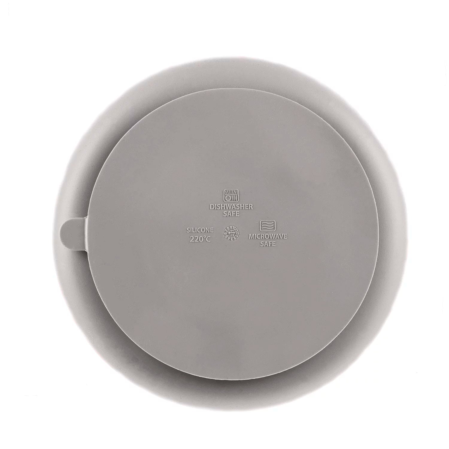 Силиконова Чиния С Разеления И Вакуум Dove Grey Zopa
