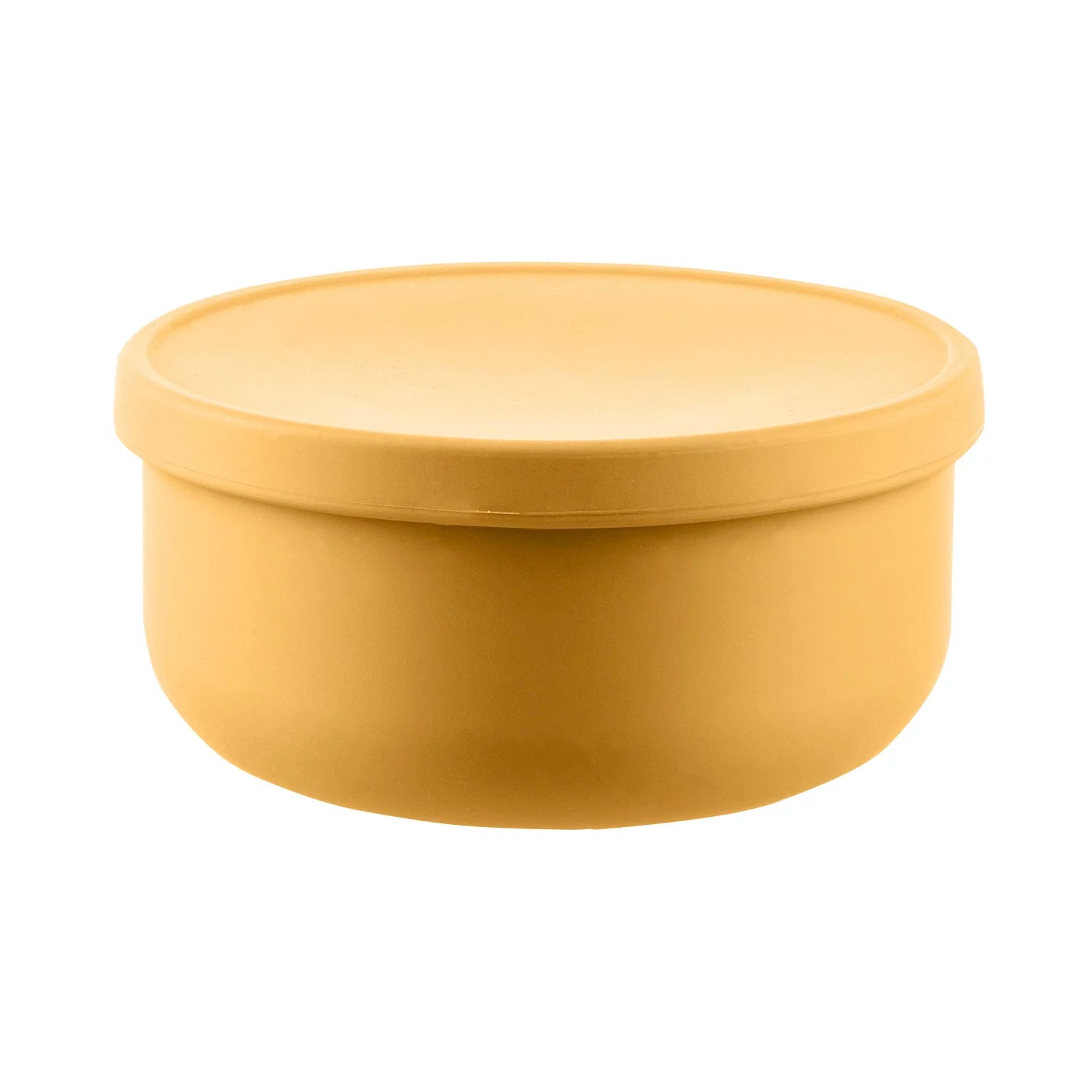 Силиконова Купа С Капак Mustard Yellow Zopa