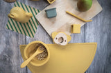 Силиконова Подложка За Хранене Mustard Yellow Zopa