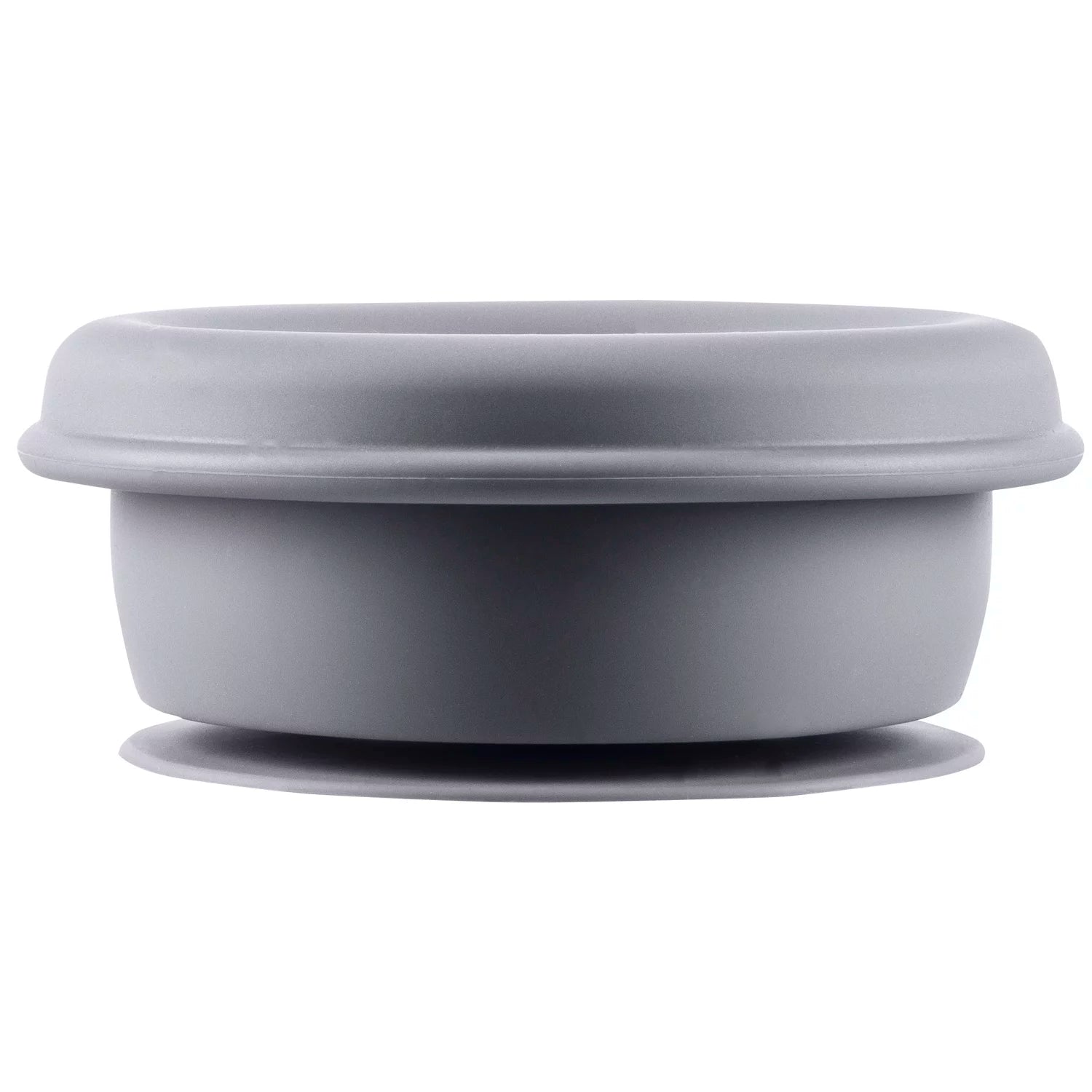 Силиконова Сгъваема Купа За Закуски С Вакуум Dove Grey Zopa