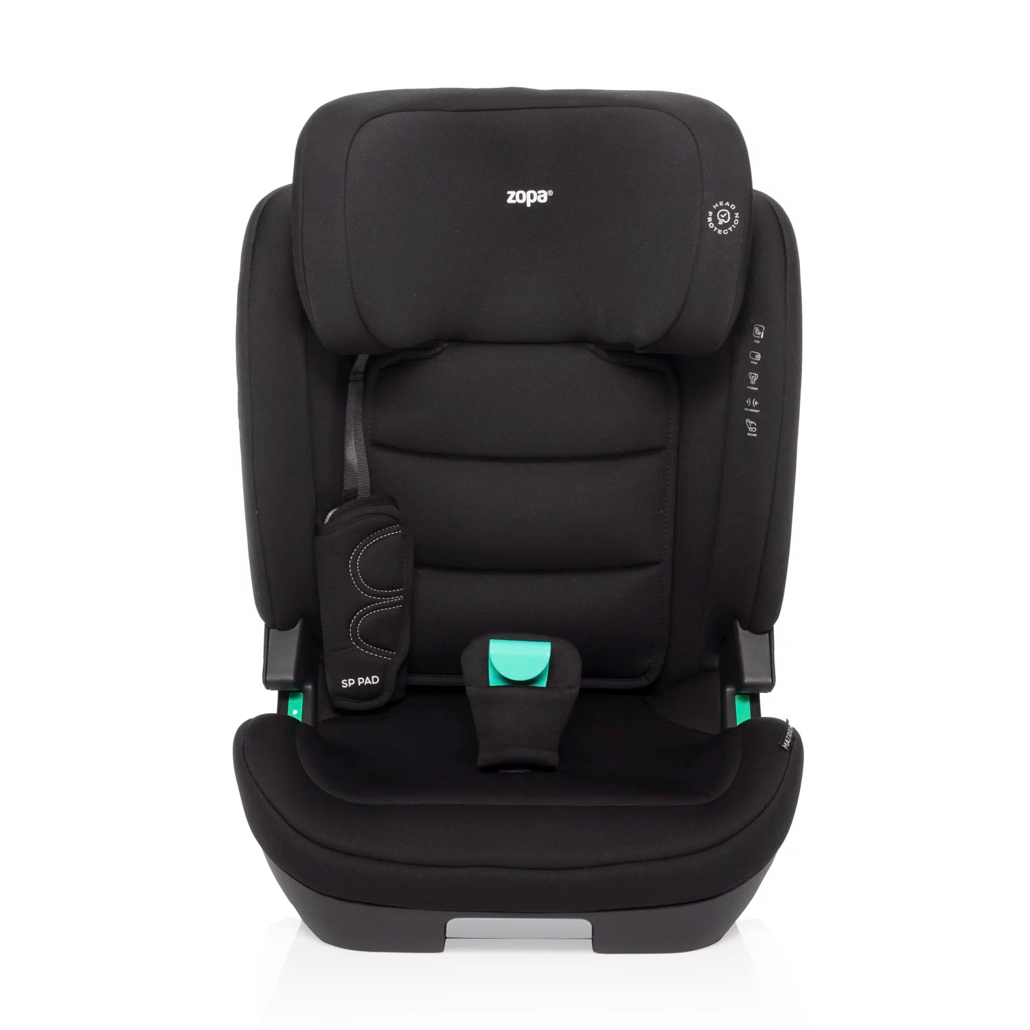Столче За Кола Matrix I Size (105 150см.) Night Black Zopa