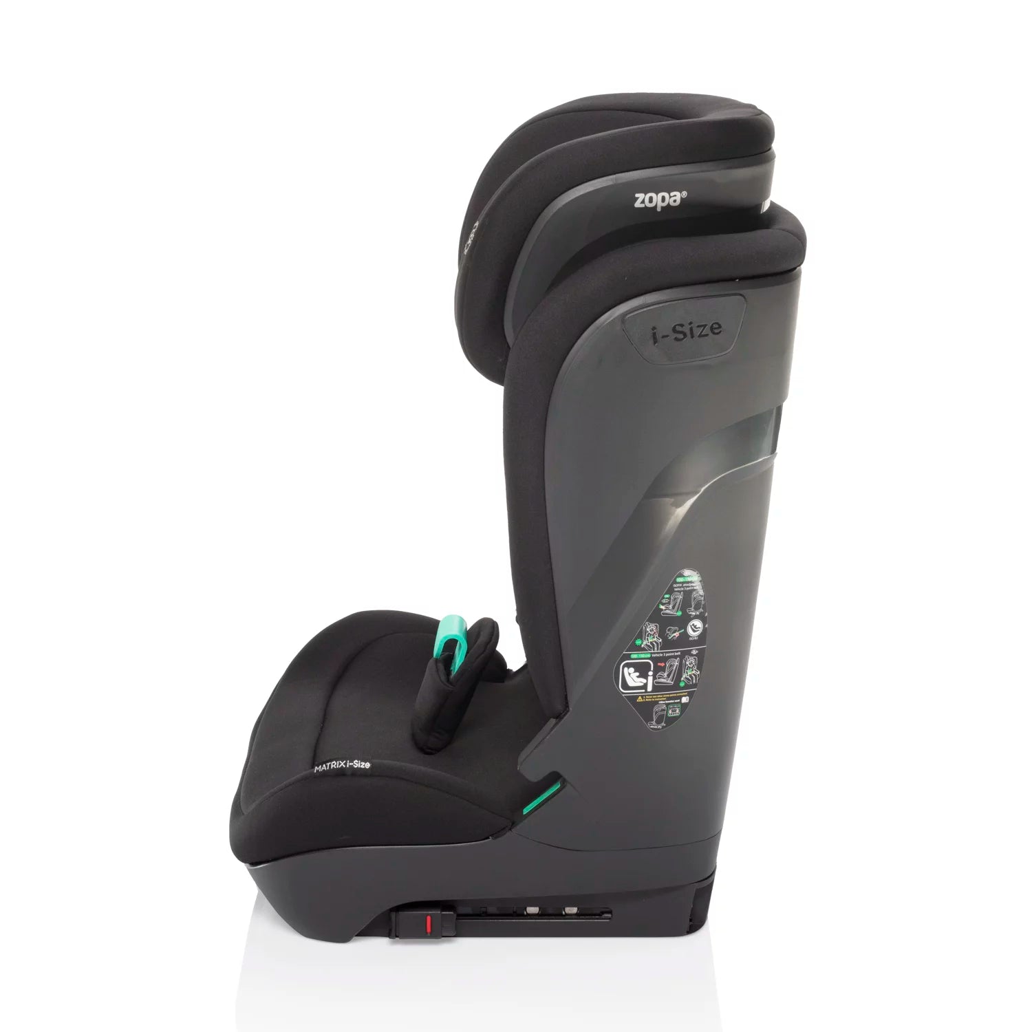 Столче За Кола Matrix I Size (105 150см.) Night Black Zopa
