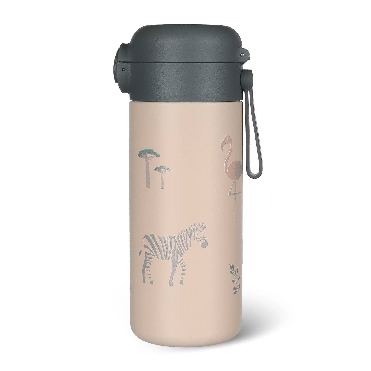 Термобутилка Със Силиконов Държач И Накрайник За Пиене 350 Ml Safari Zopa