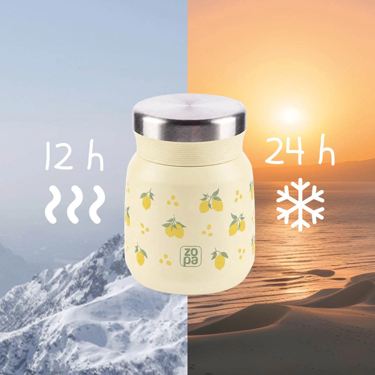 Термос За Храна 300 Мл. Limoncello Zopa