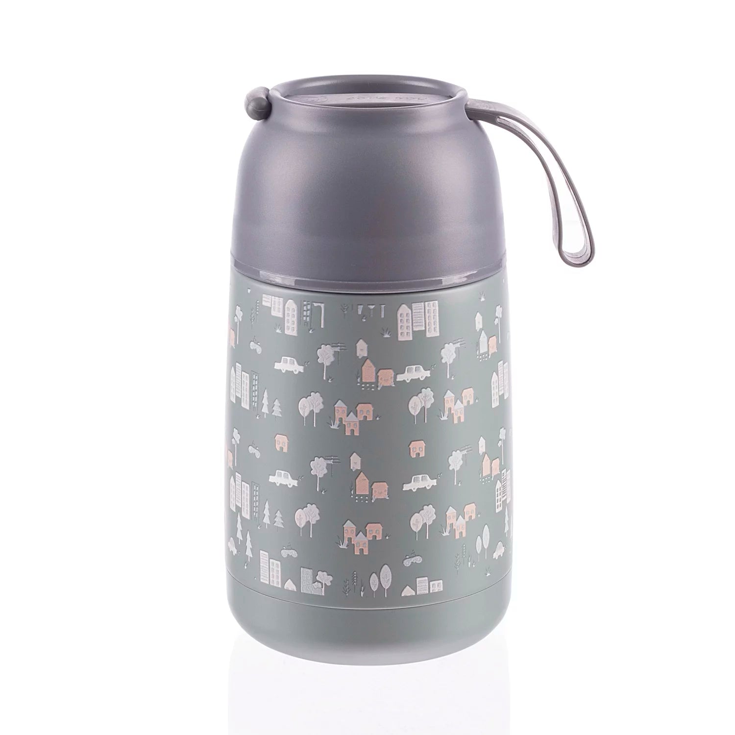 Термос За Храна Със Силиконов Държач 620 Ml City Zopa