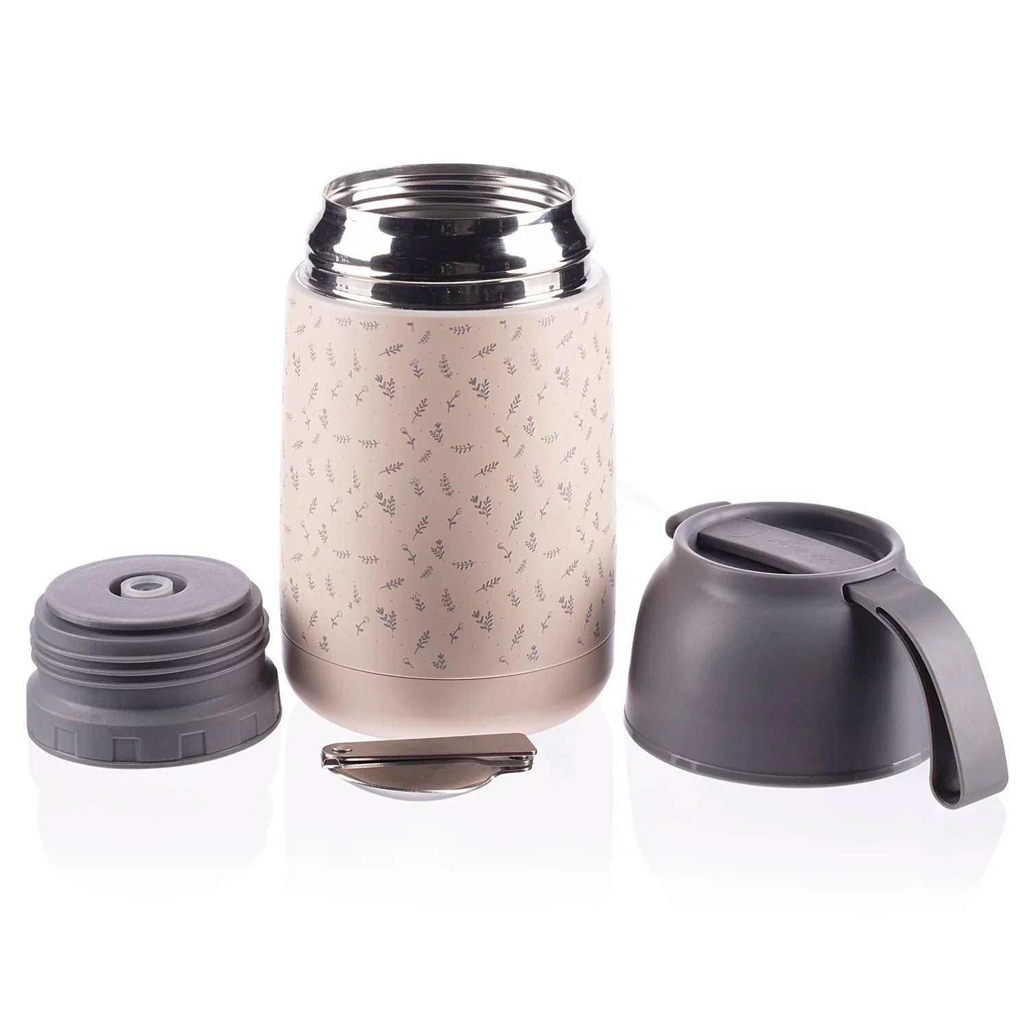 Термос За Храна Със Силиконов Държач 620 Ml Flowers Zopa